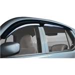 Galio Door Visor for Altroz Car With Silver Line 
